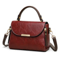 New women's crossbody bag fashion retro shoulder bag simple commuting handbag high-end feeling small square bag