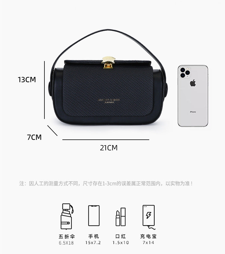 Wholesale handbags 2025 new fashion high-end sense small square bag for women shoulder bag crossbody bag texture crossbody bag for spring summer